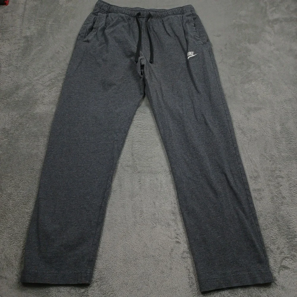 Nike Pants Mens Medium Gray Pockets Activewear Casual Gym Training